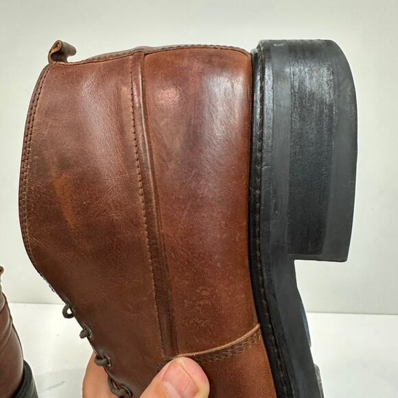 VERY GOOD VINTAGE Shellys London Chukka Boot Apron Toe Made in England 12 EU 46 - Picture 13 of 13